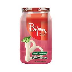 سس مایونز کم چرب شیشه 1000 گرم بیژن